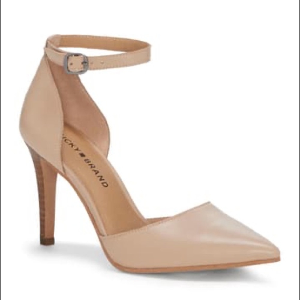 Lucky Brand Nude Heels
